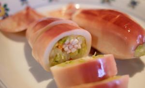 下北半島のイカ寿司
