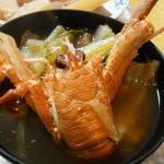 いい出汁でますよ！コシオリエビ