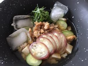 サカマレシピ【アジの簡単冷や汁】