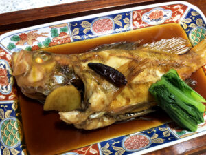 チャレンジフィッシュレシピ「ヤナギノマイの煮つけ」