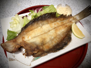 チャレンジフィッシュレシピ「柳ガレイのから揚げ」