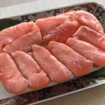 サカマレシピ【信州サーモンの簡単押し寿司】