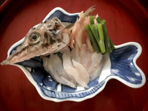 チャレンジフィッシュレシピ「さしみ」