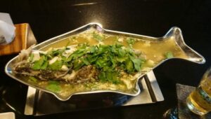 暑い季節にピッタリ！本格的タイ料理「白身魚のライム蒸し」