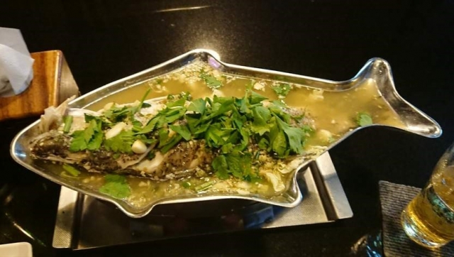 暑い季節にピッタリ！本格的タイ料理「白身魚のライム蒸し」